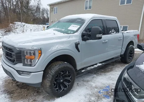 2022 Ford F-150 Xlt from USA, damaged, VIN 1FTFW1E59NKE77976